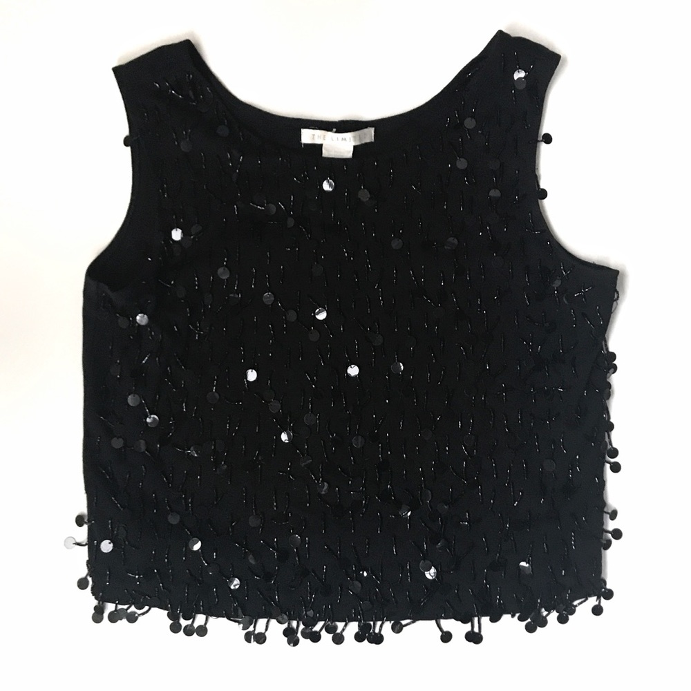 Vintage The Limited Sequin Tank Size Medium